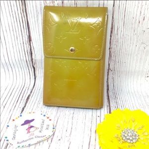 Louis Vuitton Vernis Monogram Trifold Wallet